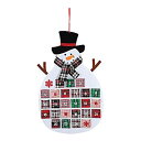 【中古】【輸入品・未使用】C & FホームPlaid雪だるまカレンダー28?" Long