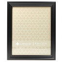 【中古】【輸入品 未使用】Lawrence Frames ブラック 8x10 クラシックディテール写真フレーム