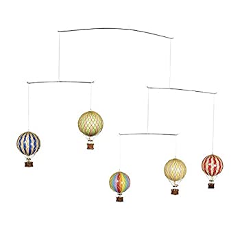 【中古】【輸入品・未使用】Hanging Mobile Hot Air Balloon by Authentic Models