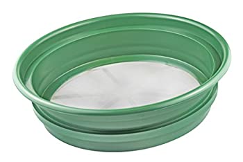 SE GP2-1100 Patented Stackable 13-1/4" Sifting Pan Mesh Size 1/100" by Sona Enterprises 