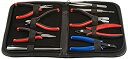 【中古】【輸入品・未使用】Beadsmith Deluxe Jewelry Pliers Ergonomic Tool Kit 9 Piece w/ Case