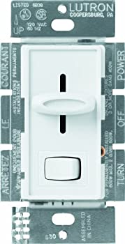 【中古】【輸入品・未使用】Lutron S-10P-WH 1000-Watt Skylark Single-Pole Dimmer White by Lutron [並行輸入品]