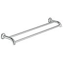 【中古】【輸入品・未使用】グローエ(GROHE) エッセンシャル オーセンティック ダブルタオルバー626mm 40654001