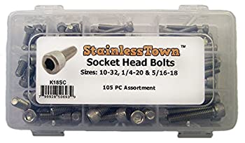 【中古】【輸入品・未使用】ステンレススチールソケットヘッドキャップネジ詰め合わせキット(3)