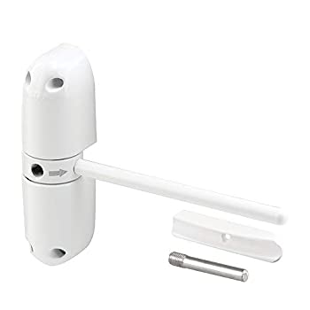 【中古】【輸入品・未使用】安全スプリングドアクローザー 4-3/4インチ アーム ダイキャスト ホワイト ..