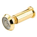 【中古】【輸入品・未使用】Prime-Line MP4020-2 ドアビューア 190度 直径9/16インチ 真鍮仕上げ 2個パック 2個入り(3)