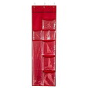 【中古】【輸入品・未使用】Honey-Can-Do SFT-08359 ドア掛けギフトラップオーガナイザー レッド