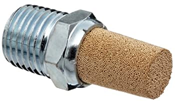 【中古】【輸入品・未使用】Parker EM25 EM Series Sintered Bronze Muffler/Filter 1/4 NPT Male 9/16 Hex Size 250 psi by Parker