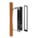 【中古】【輸入品・未使用】Prime-Line C 1130 Sliding Door Handle Set Black Diecast Wood Pull Croft