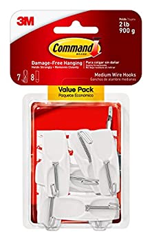 【中古】【輸入品・未使用】Command Medium Wire Toggle Hook Value Pack White 6-Hooks by Command