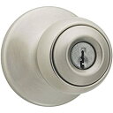 【中古】【輸入品 未使用】Kwikset400P 15 6AL RCS KDPolo Entry Knob-SN BX POLO ENTRY LOCK (並行輸入品)