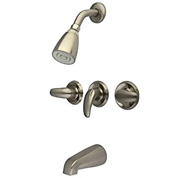 【中古】【輸入品・未使用】キングストン真鍮kb23?LLタブとシャワー蛇口with 3-legacyレバーハンドル 5-Inch Spout Reach KB23.LL 【中古】【輸入品・未使用】キングストン真鍮kb23?LLタブとシャワー蛇口with 3-legacyレバーハンドル 5-Inch Spout Reach KB23.LL