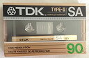 【中古】【輸入品・未使用】ヴィンテージ レア TDK タイプII SA90 高解像度 高 CrO2 ポジション 90分 カセット