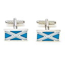 【中古】【輸入品・未使用】mrcuff Scotland FlagペアCufflinks in a Presentationギフトボックス&ポリッシュクロス