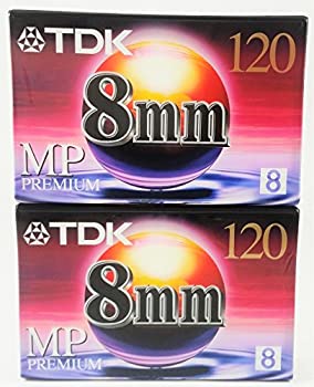 【中古】【輸入品・未使用】TDK p6???120?MPビデオテープ( 2?- Pack ) ( Discontinued by Manufacturer )