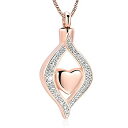 【中古】【輸入品・未使用】The Eye of My Heart Cremation Urn記念品メモリアルジュエリーfor Urnロケットステンレススチール灰ペンダント&フリー20インチチェーン(4)