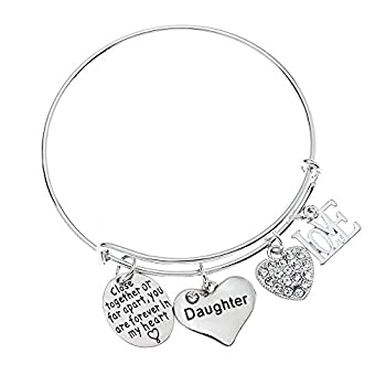 【中古】【輸入品・未使用】娘のブレスレット 娘のジュエリー 一生そばに 娘さんへのギフトに最適