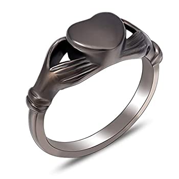 【中古】【輸入品・未使用】ミニクリメーション 遺灰用クリメーションリング ゴールデンメモリアル記念品 遺灰用 遺灰ホルダー ロケット レディース/メンズ サイズ 5 6 7 8