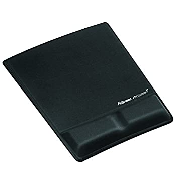 【中古】【輸入品・未使用】FELLOWES MOUSE PAD/WRIST SUPPORT BLACK