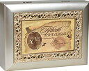 【中古】【輸入品・未使用】[コテージ ガーデン]Cottage Garden Music Box 50Th Anniversary Plays Unchained Melody With Ornate Champaign Silver Finish OMB54C [並行輸