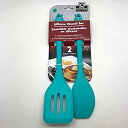 【中古】【輸入品・未使用】(Teal) - Cook's Corner 2-Pc Silicone Utensil Set - 28cm Spatula & S...