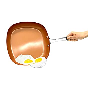 【中古】【輸入品 未使用】Gothamスチール1736 Shallow Fry Pan XXL ブラウン