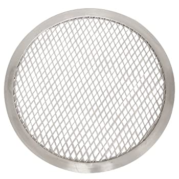 yÁzyAiEgpzThunder Group ALPZ16 Seamless-Rim Aluminum Pizza Screen 16 Inch