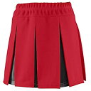 【中古】【輸入品・未使用】9116 AG GIRL LIBERTY CHEER SKIRT RED/BLACK L