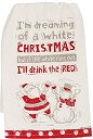 【中古】【輸入品・未使用】Primitives by Kathy 36161 Christmas Kitchen Dish Towel Set White Ch...