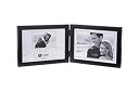 yÁzyAiEgpzMalden International Designs Black Concept Wood Picture Frame Double Horizontal 2-5x7 Black by Malden International Designs