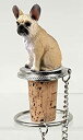 【中古】【輸入品・未使用】French Bulldog Fawn - Wine Bottle Stopper by Unknown