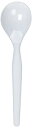 【中古】【輸入品・未使用】Plastic Cutlery Heavyweight Soup Spoons White 100/Box (並行輸入品)