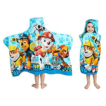 【中古】【輸入品・未使用】パウパトロール Paw Patrol グッズ フード付き ビーチタオル お昼寝 保育園..