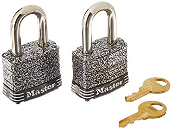 【中古】【輸入品・未使用】Master Lock380TCorrozex Padlock-2PK 1-1/2