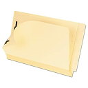 【中古】【輸入品 未使用】Laminate Folder with Two Fasteners Straight Tab 11 Pt. Manila Legal 50/Box (並行輸入品)