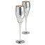 šۡ͢ʡ̤ѡElegance Silver Pair of Silver Champagne Flutes by Elegance Silver
