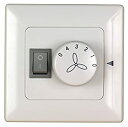 【中古】【輸入品・未使用】Fanimation C2-220 Wall Control Fan and Light 3-Speed/Non-Reversible220-volt White by Fanimation