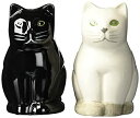 【中古】【輸入品・未使用】Abbott Collection Sitting Cat Salt & Pepper Shakers (Set of 2) by A...