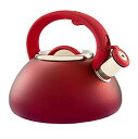 【中古】【輸入品・未使用】Whistling Kettle Matte Red