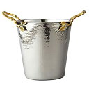 【中古】【輸入品・未使用】Elegance Golden Vine Wine/Ice Bucket Silver/Gold by Elegance