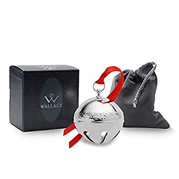 【ポイントアップ中！】【中古】【輸入品・未使用未開封】Wallace 5237618 2019 シルバー そり ベル-49th (ヒイラギ&オーナメント) メッキ クリスマス ホリデー オーナメント 第49版のサムネイル