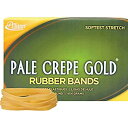 【中古】【輸入品・未使用】Pale Crepe Gold Rubber Bands Size 64 3-1/2 x 1/4 1lb Box (並行輸入品)