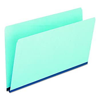 Pressboard Expanding File Folders Straight Cut Top Tab Legal Blue 25/Box (並行輸入品)