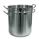 【中古】【輸入品・未使用】更新 国際 (SPSA-12) 12 Qt 誘導 準備 ステンレス 鋼 パスタ 炊飯器 w/カバー、 ストレーナー