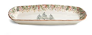 yÁzyAiEgpzArte Italica Natale Rectangular Tray Cream by Arte Italica