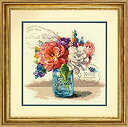 【中古】【輸入品・未使用】輸入刺しゅうキット 『Dimensions Garden Bouquet』