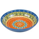 【中古】【輸入品・未使用】(34cm x 7.6cm Multicolor) - Certified International Valencia Servin...