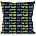 【中古】【輸入品・未使用】枕装飾スロードロップバスNot Bombs ブラック ブルー イエロー パープル グリーン