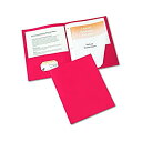 【中古】【輸入品・未使用】Paper Two-Pocket Report Cover Tang Clip Letter 1/2