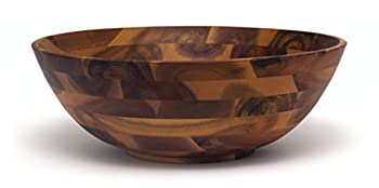 yÁzyAiEgpzLipper International 1184 Large Acacia Footed Flared Bowl